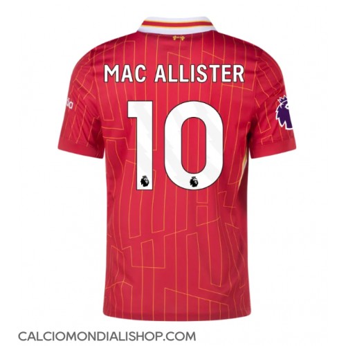 Maglie da calcio Liverpool Alexis Mac Allister #10 Prima Maglia 2024-25 Manica Corta